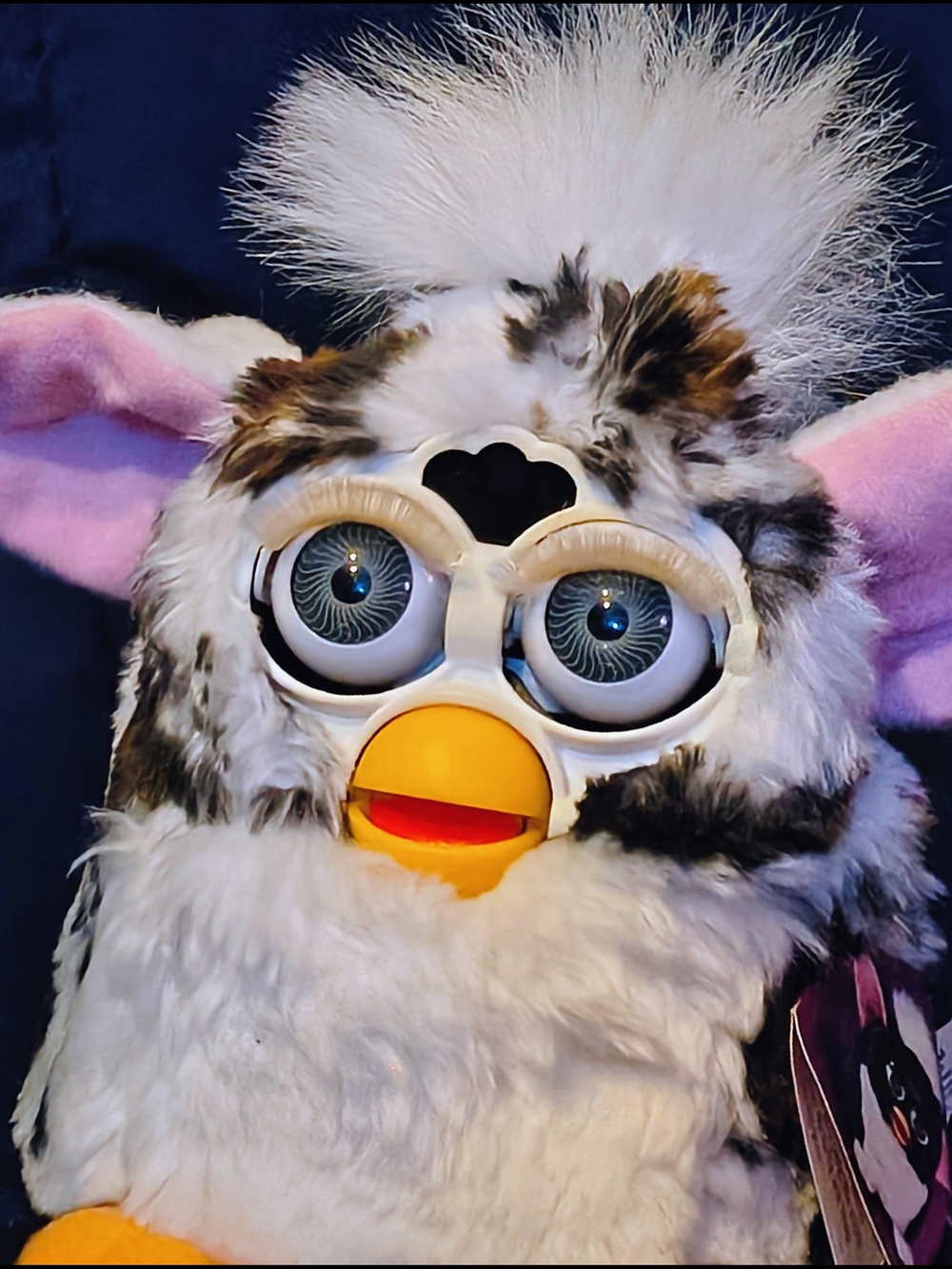 Vintage**90s Era Leopard Print Furby